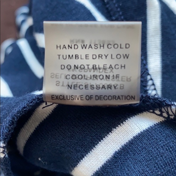 Market & Spruce Chevron Stripe Jersey Dress - Picture 8 of 8